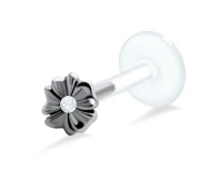 Lily Flower Shaped Labrets Push-in LA-1037